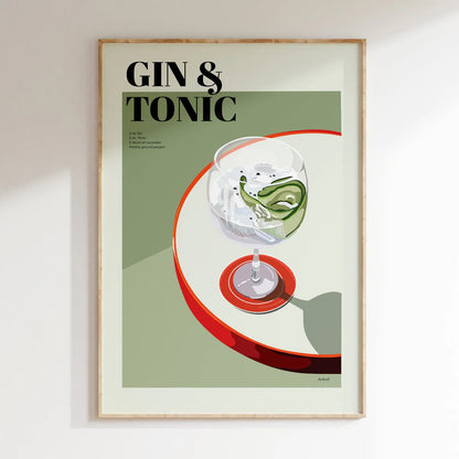 Gin & Tonic Poster