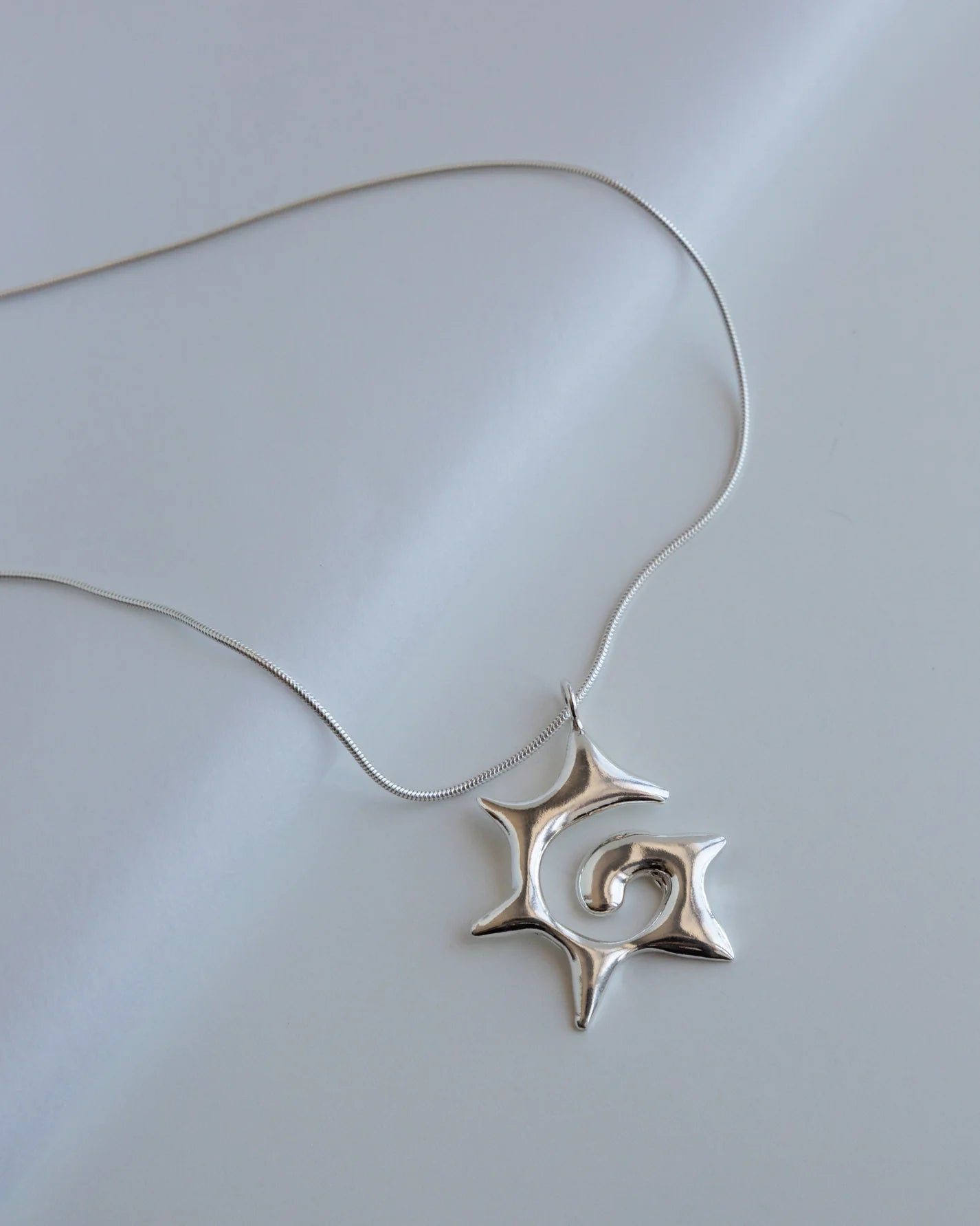 SPIKY SPIRAL Necklace