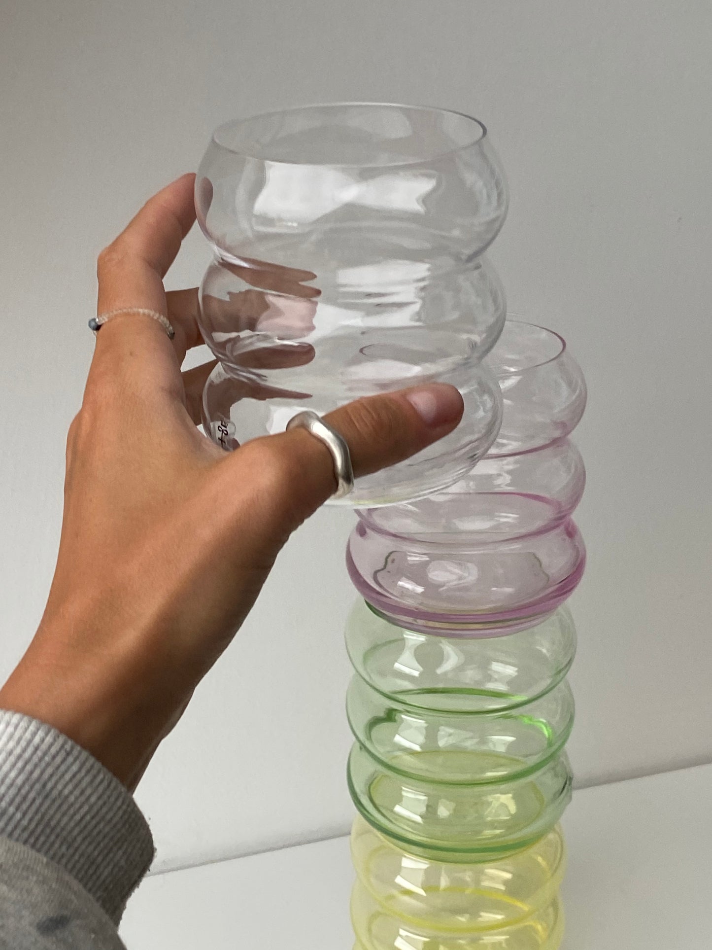 Bubbly Glass - Transparent