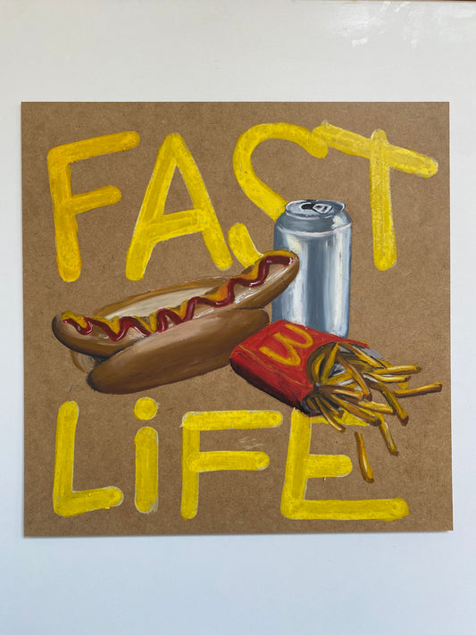 Fast Food - original painting