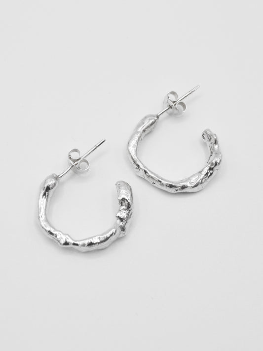 Charcoal earrings (Large)