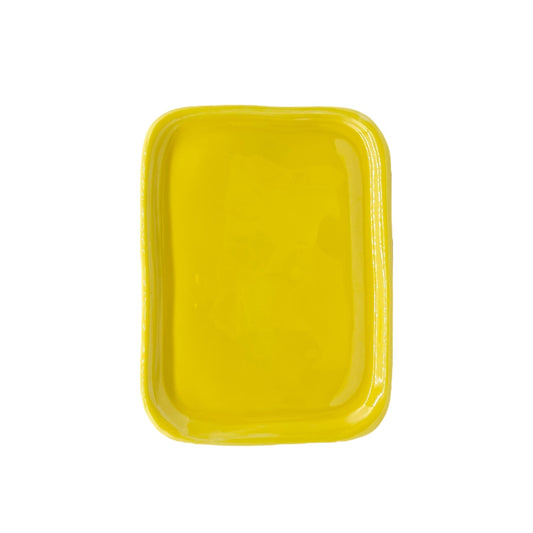Yellow platter