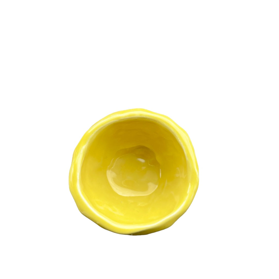 Yellow mini cup