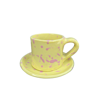 SET (mug & small plate)