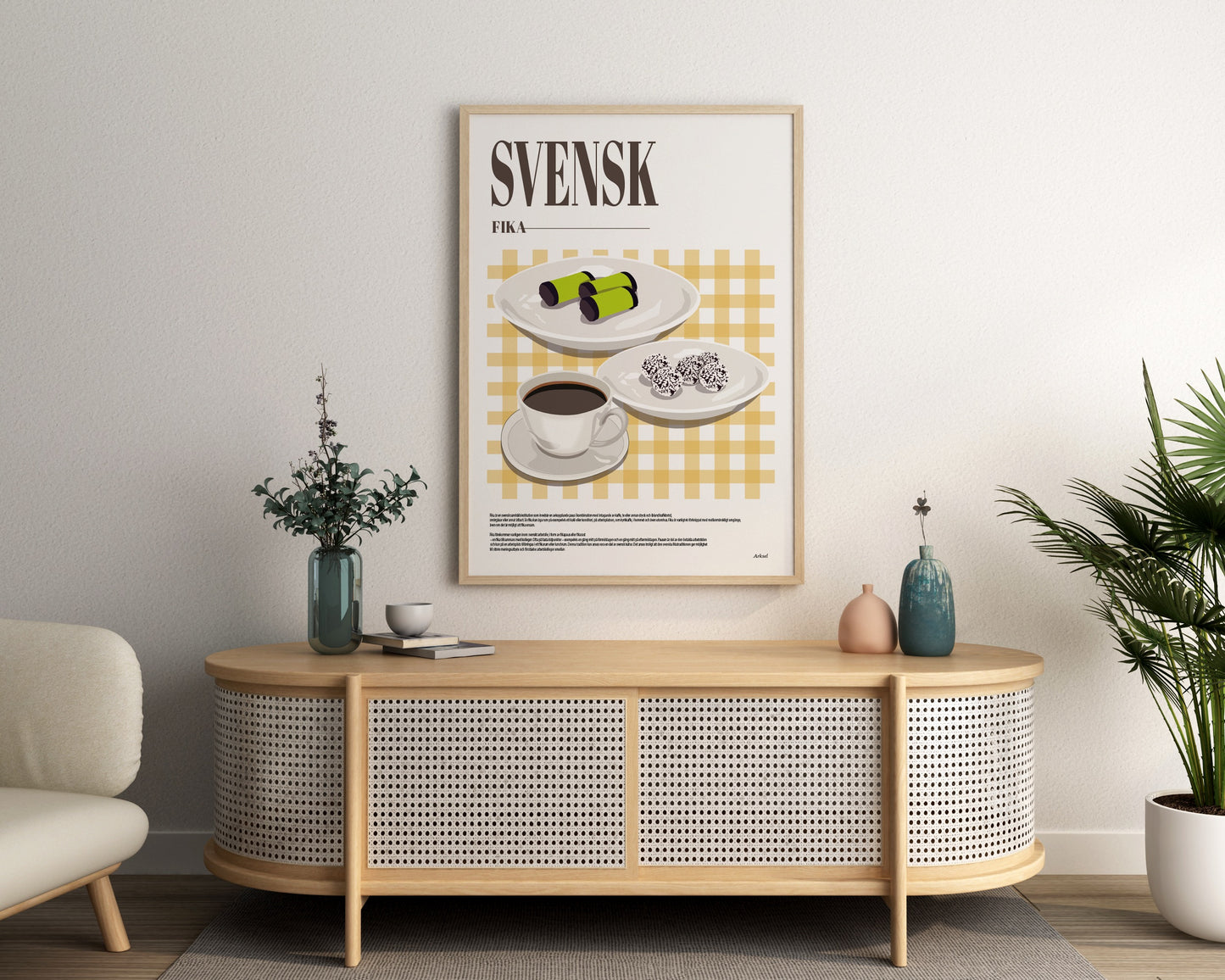 Svensk fika Poster