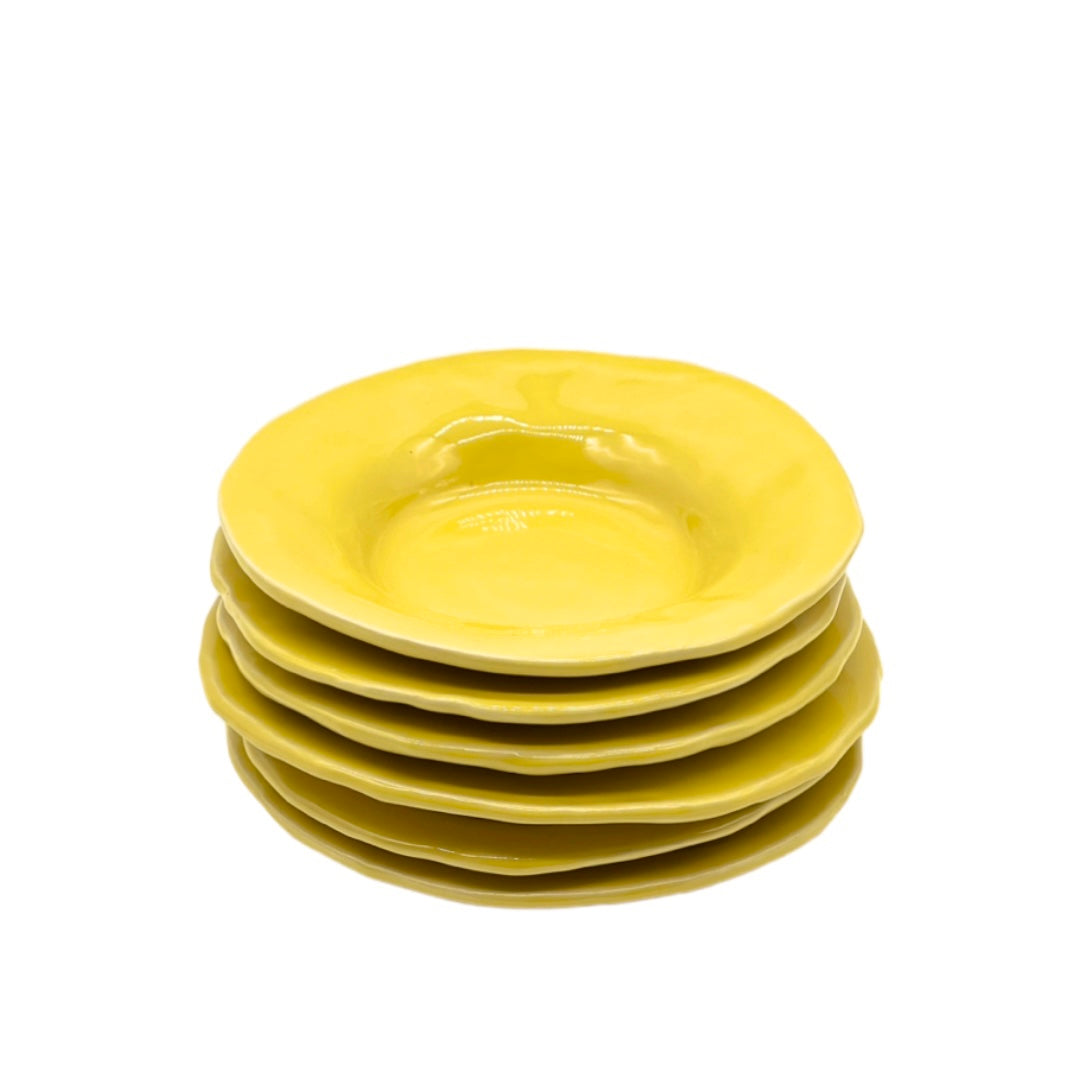 Yellow plate