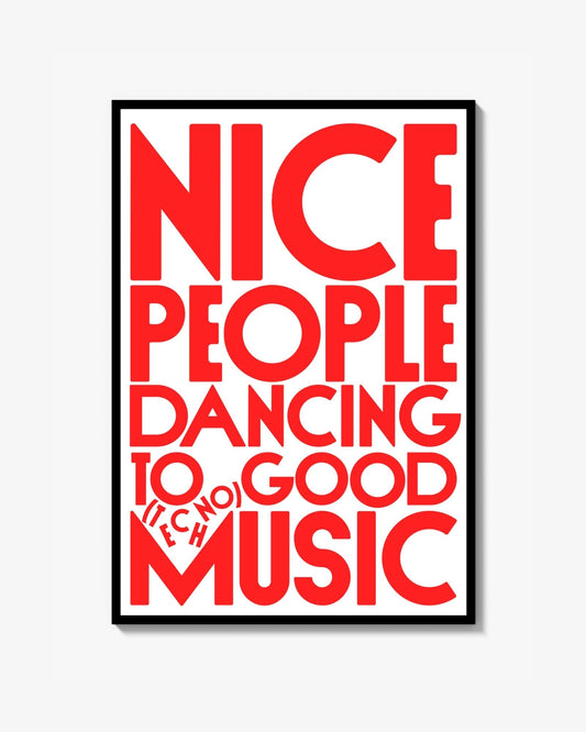 Nice People Dancing Poster