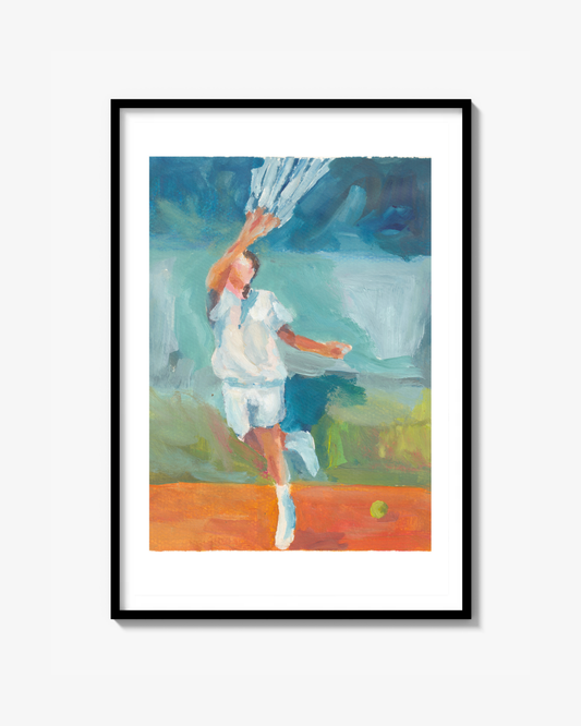 No Balls in My Court Poster