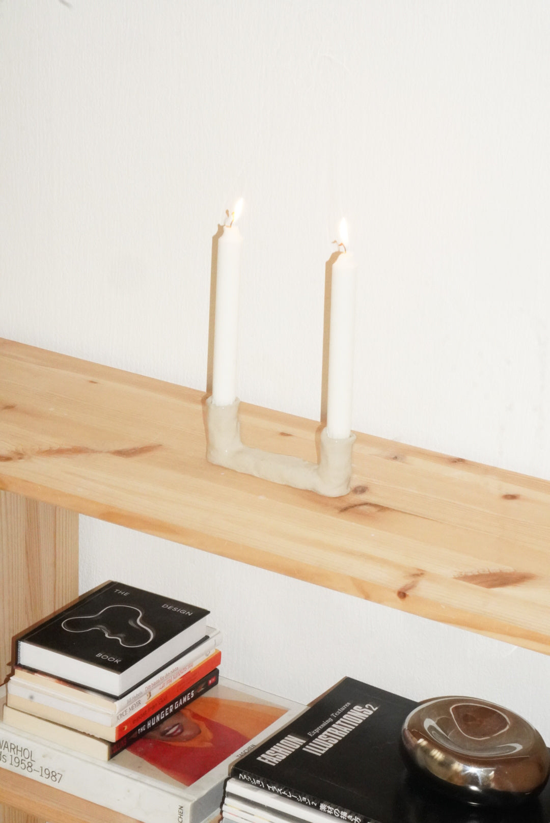 CHUNKY CANDLE HOLDER SIMPLE - SIMPLE