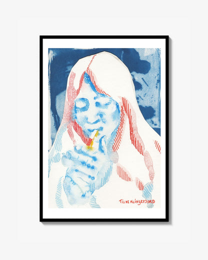 Skymningens andetag (BLÅ) Poster