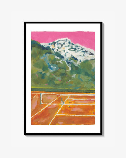 Tennis Europa Print